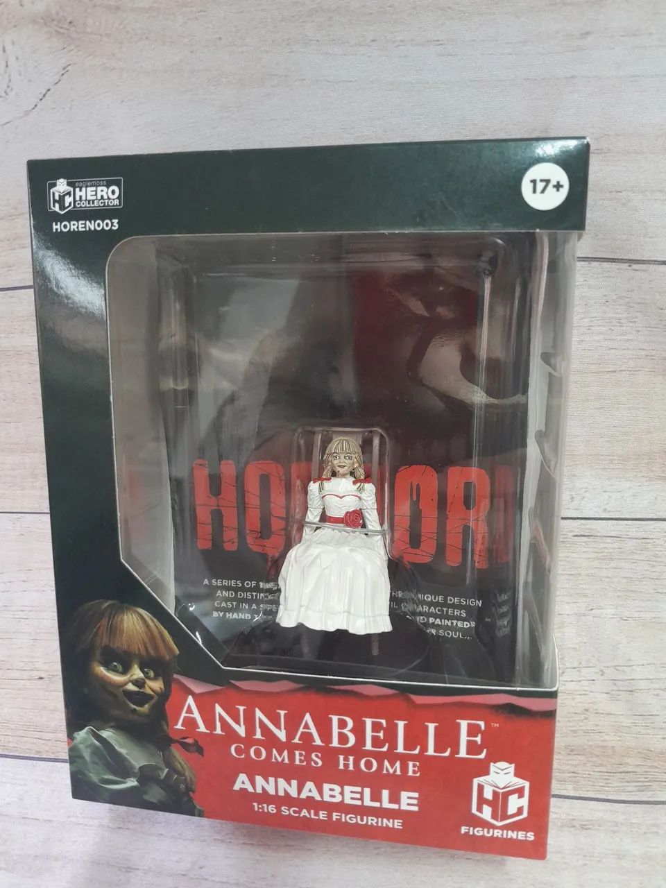 Boneco Annabelle Eaglemoss Terror 