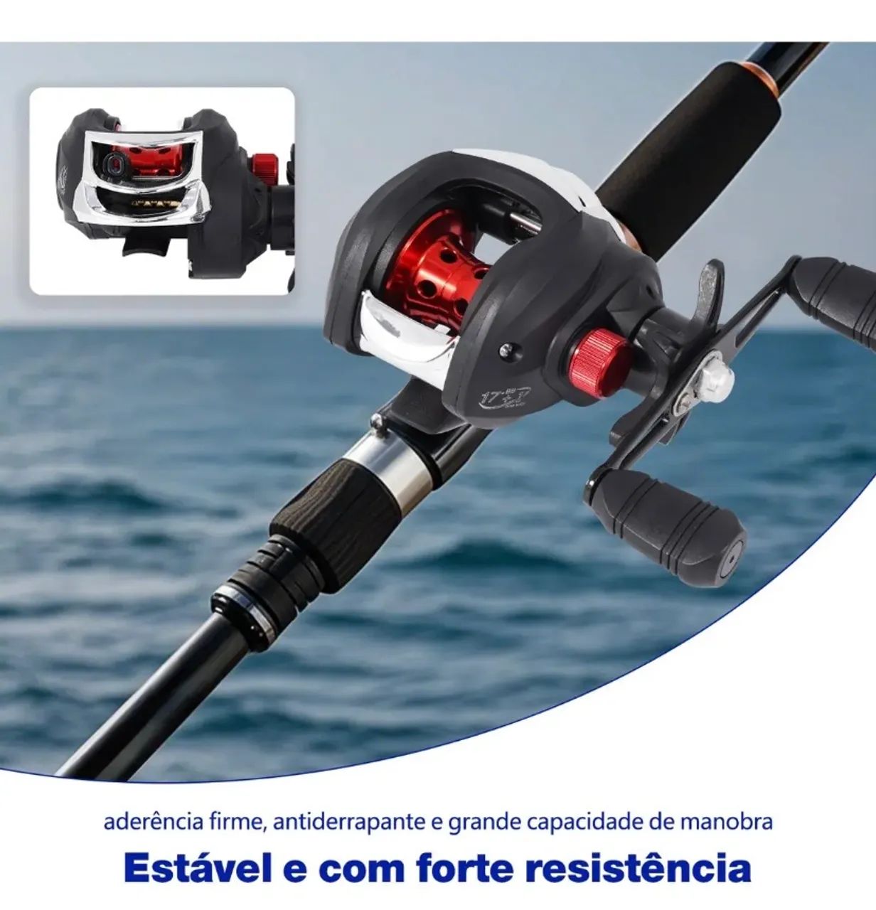 Vende-se carretilha de pesca 