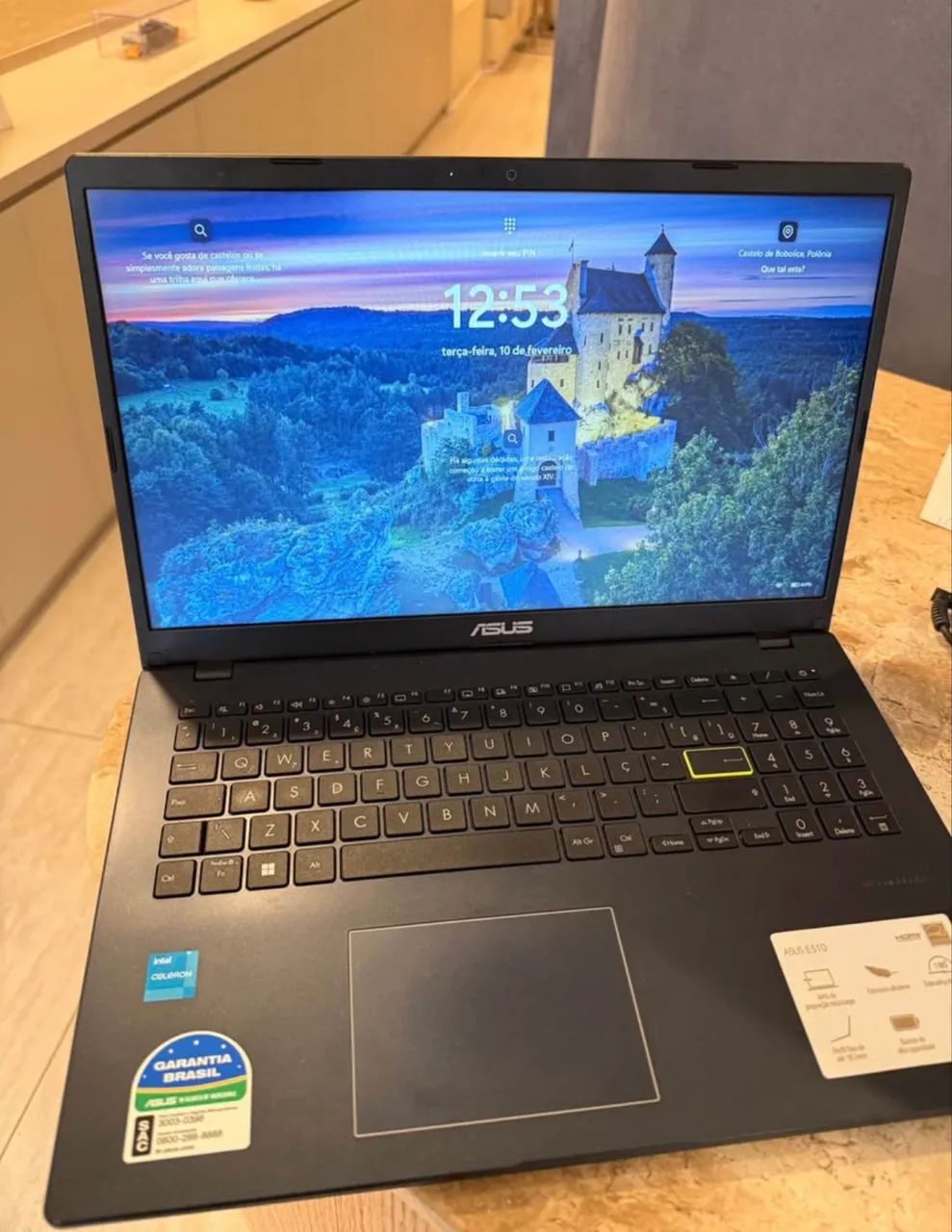 Notebook Asus VivoBook - seminovo zerado