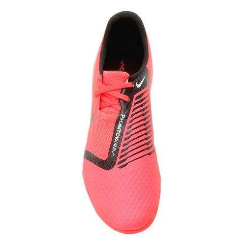 Chuteira Society Nike Phantom Venom Academy TF - Vermelho e Preto - Foto 3