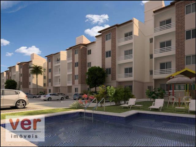 Apartamento com 2 dormitórios à venda, 48 m² por R$ 197.930 - Parangaba - Fortaleza/CE - Foto 7