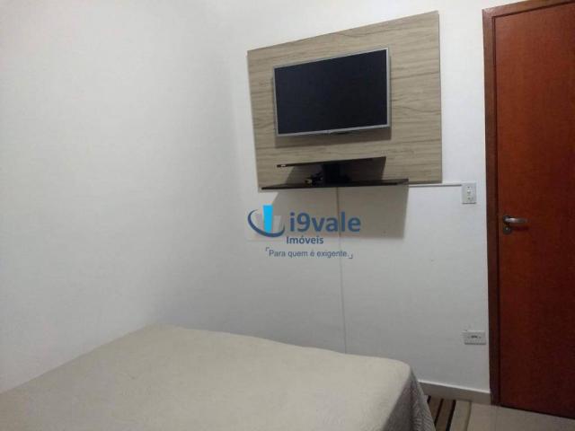 3 dormitórios sendo uma suíte e sacada na sala - jardim das indústrias - jacareí - Foto 15
