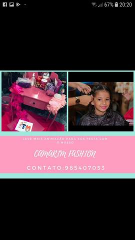 Camarim kids para aniversário