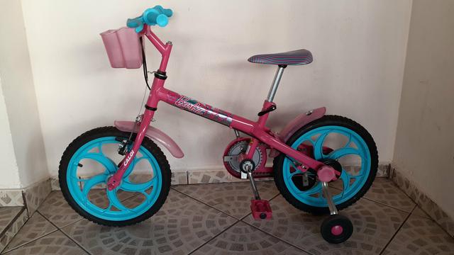 Bicicleta Infantil Caloi Barbie Aro 17 - Foto 4