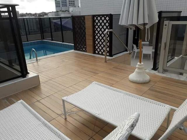 Apto. Na Jatiúca,114m,3Qts,Dce,2Vgs,100%Nascente,Área de Lazer Completa - Foto 8