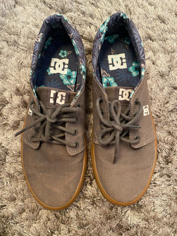 tenis dc floral