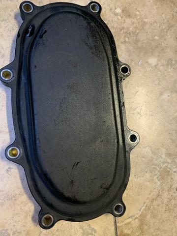 Tampa da corrente comando fiat ducato multijet 2,3 original - Foto 3