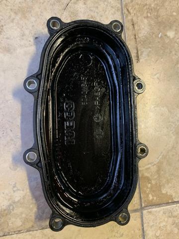 Tampa da corrente comando fiat ducato multijet 2,3 original - Foto 4