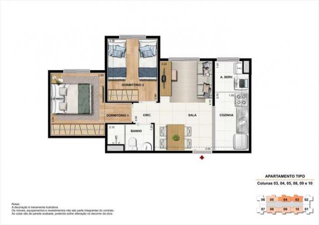 Cury João Dias - 40m² - São Paulo, SP - ID9 - Foto 8