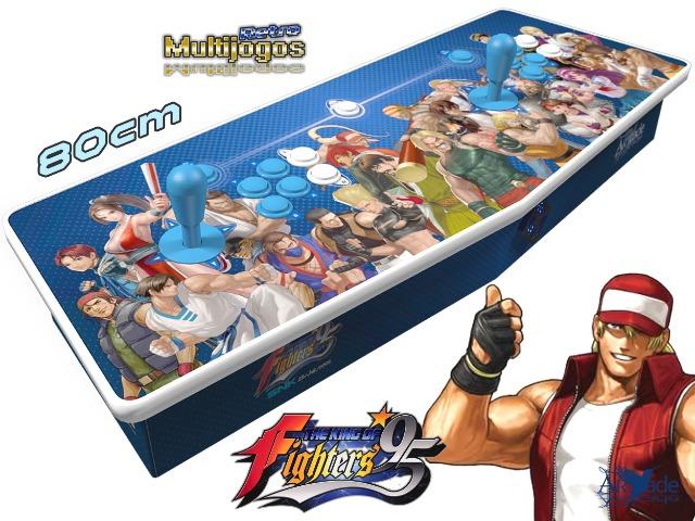 Arcade Fliperama Multijogos Retro 2 Players Tema: The King of Fighters 95 Com 7050 Jogos - Foto 2