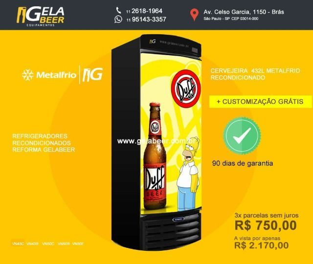 Metal frio a marca para gelar sua cerveja - Foto 2