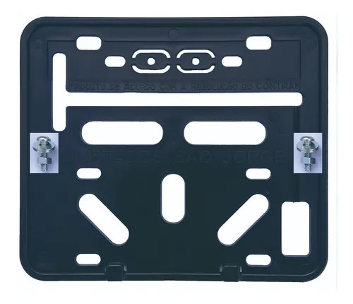 Suporte Para Placa De Moto - Retangular (universal)
