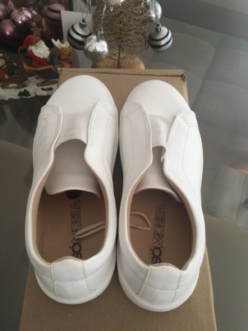 Tênis só moda branco 34 - Foto 3