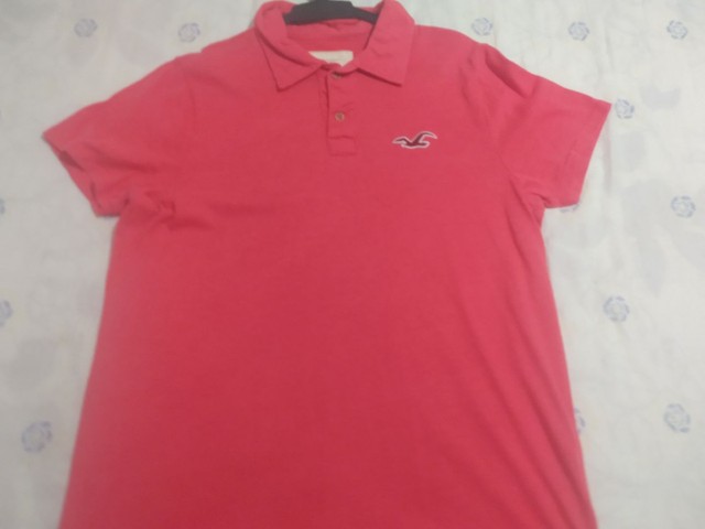 camiseta hollister polo