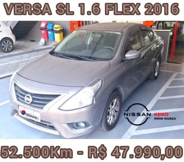 NISSAN VERSA 2016 Usados e Novos