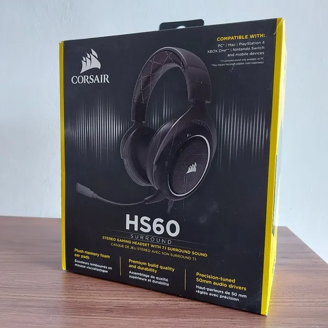 Headset gamer corsair 266 an ncios na OLX Brasil