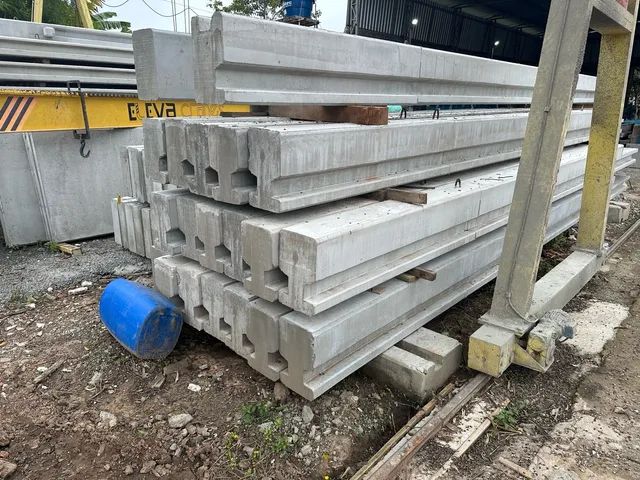 Pilar de concreto pré moldado 