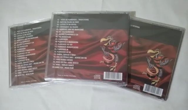 10 CDs músicas do Flamengo. - Foto 2