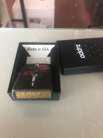 Isqueiro Zippo Original com Fluído