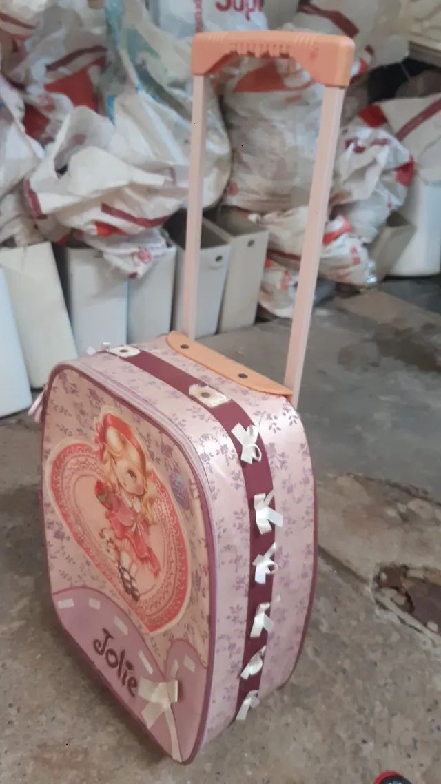 Linda mala infantil de princesa excelente 