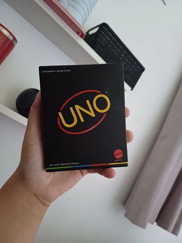 UNO MINIMALISTA, Mattel, Black