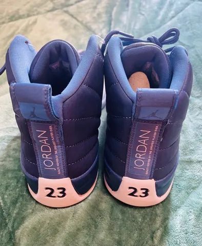 jordan 12 indigo fake vs real