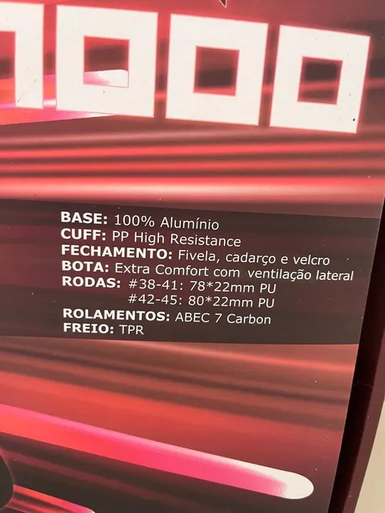 Vendo este Patins novinho!  - Foto 3