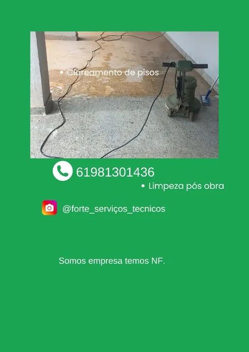 Limpeza pós obra profissional e pisos em geral