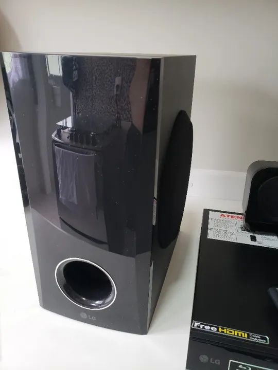 Home Theater Blu-Ray LG HD-BH4120S 5.1  330W RMS - Foto 4