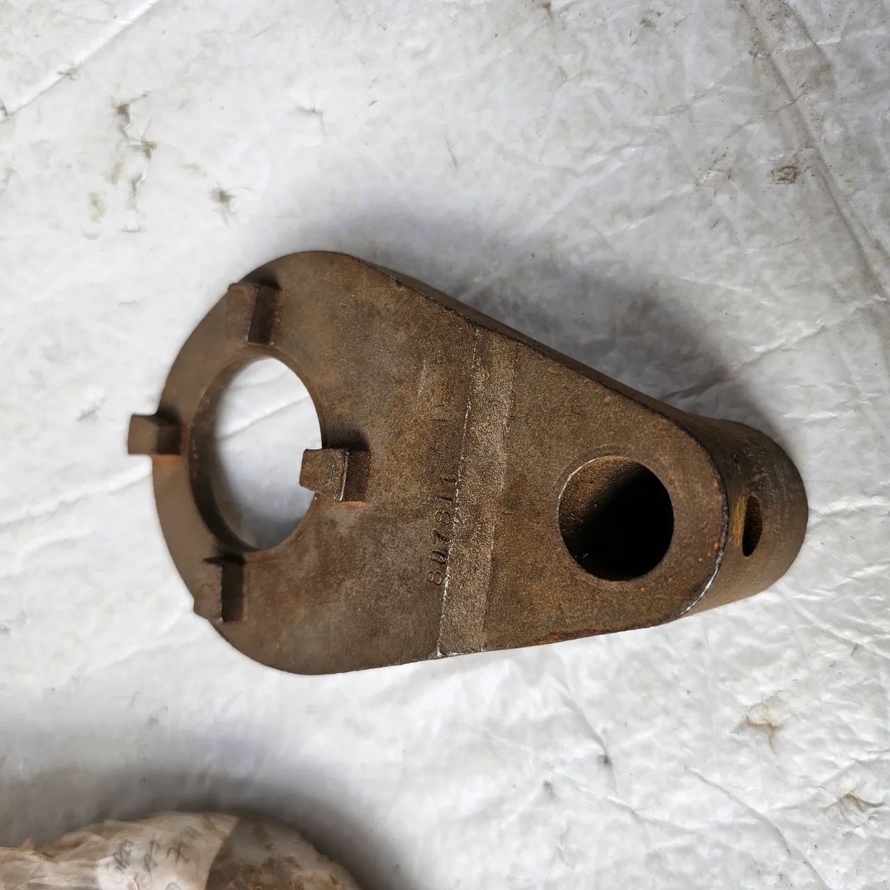 Motoniveladora caterpillar 120B 140B garfo caixa novo 8D7811 - Foto 4