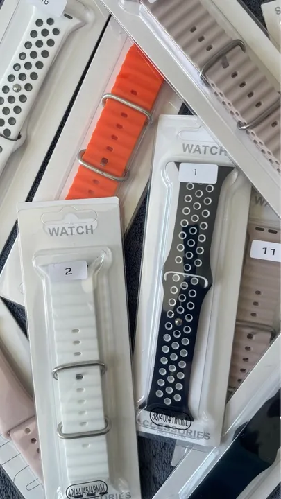 Pulseiras para Relógios Smartwatch - Diversas Cores