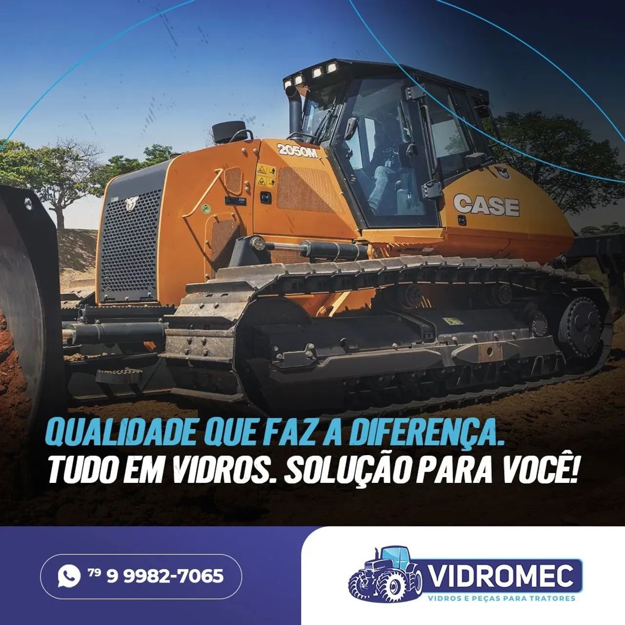 Trator - Vidros para Tratores 