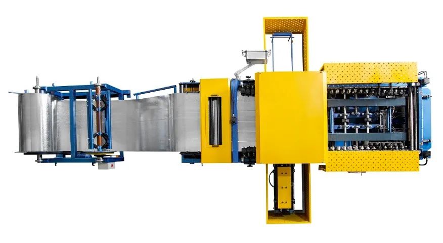 MÁQUINA FABRICAÇÃO DUTOS TDC COMPACTA VENTILACAO EXAUSTAO