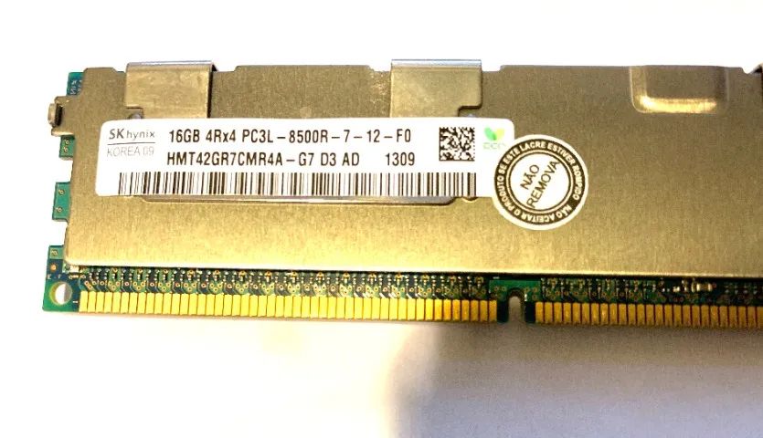 Memoria para Mac Pro 4.1 ou 5.1 SK Hynix ECC 32Gb DDR3 - 8500mhz - Foto 4