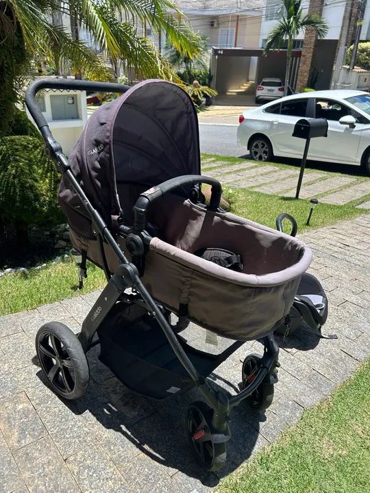 Carrinho de Bebê Kiddo Travel System Galaxy (Moisés) com Bebê Conforto - Foto 5