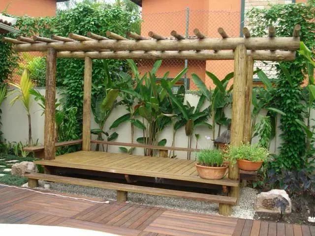 Pergolado de eucalipto tratado  - Foto 4