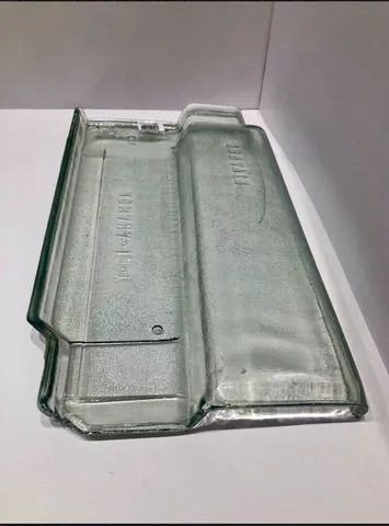 Telha Romana de vidro ( caixa com 6 peças )