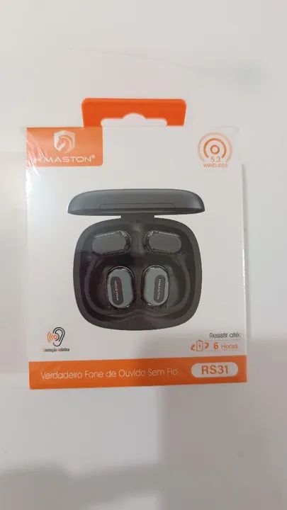 Fone de Ouvido Bluetooth Sem Fio HMASTON® - Novo