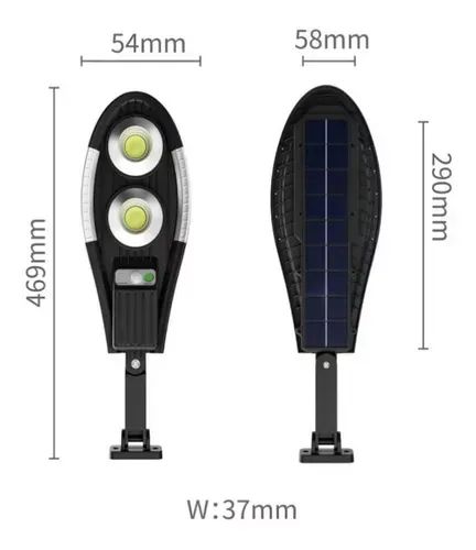 luminária solar publica 100wts 6500k - Foto 6