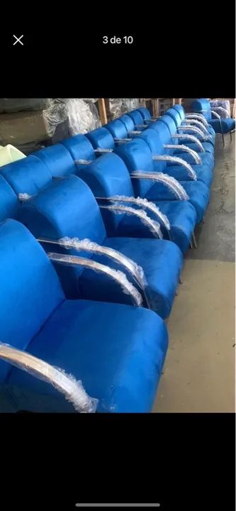 POLTRONAS PARA IGREJAS, SALÃO, E MUITO MAIS, SÓ PAGA NA ENTREGA  - Foto 3