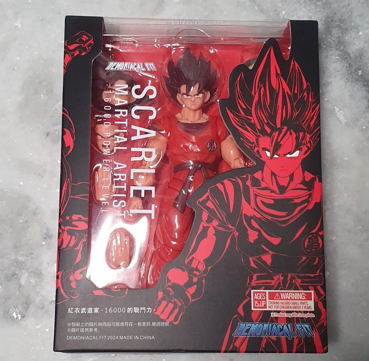Goku kaioken demonical fit lacrado