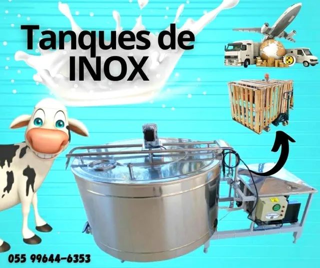 Tanque Resfriador de Leite 340 Litros 220v Monofásico Água Sucos Caldas  - Foto 6