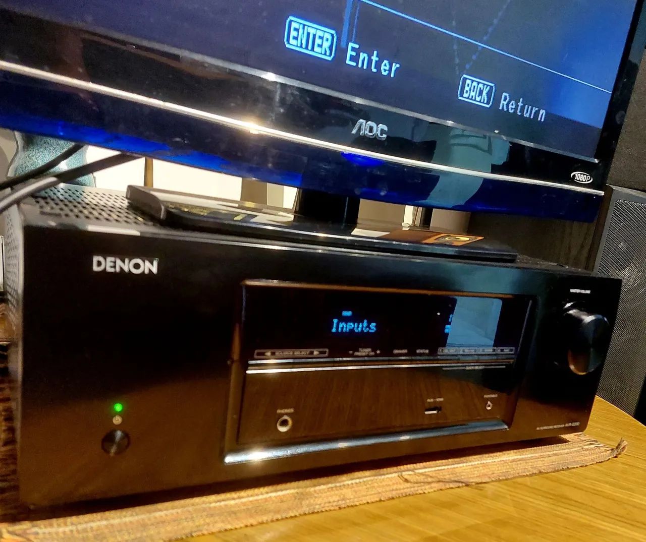 RECEIVER DENON AVR E200 5.1 75 a 165w/ch 6 a 16ohms - Foto 5