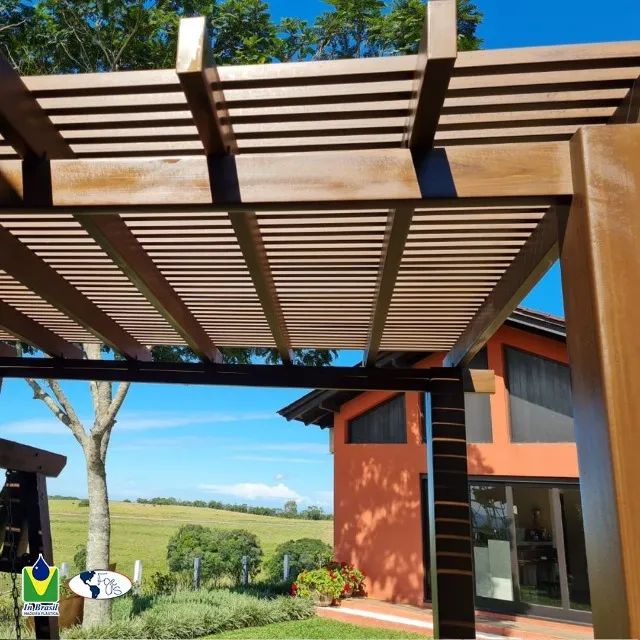 Pergolado em Madeira Plástica  - Foto 5