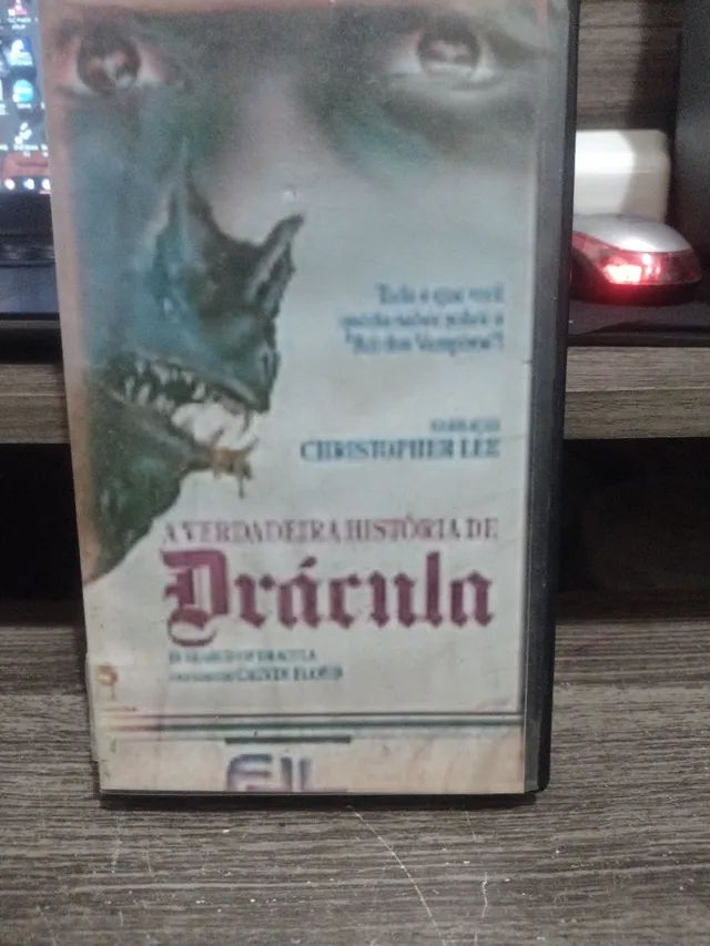 VHS A Verdadeira História de Drácula 