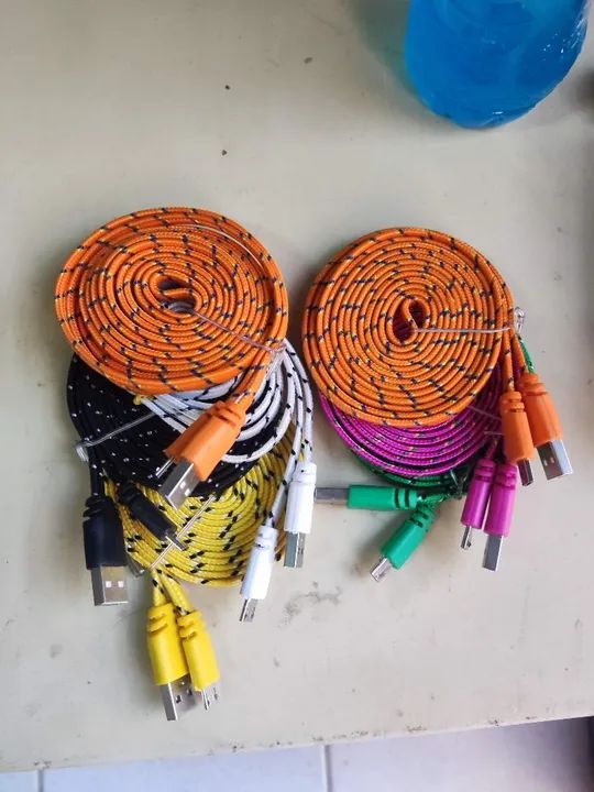 Cabo carregador de celular micro USB alta qualidade  - Foto 3