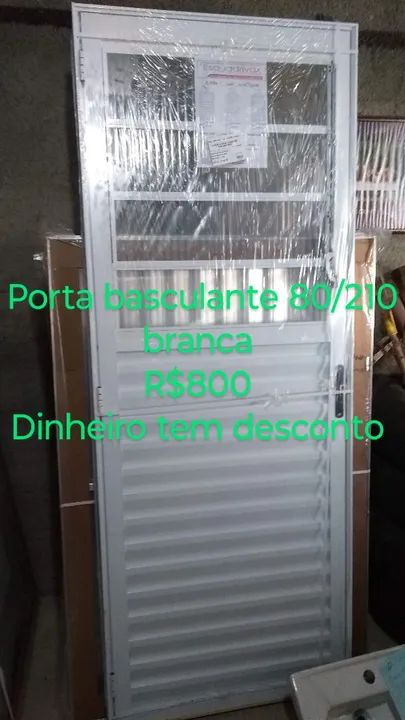 No dinheiro 10% desconto Porta de alumínio Nova 70,80,90/210 - Foto 4