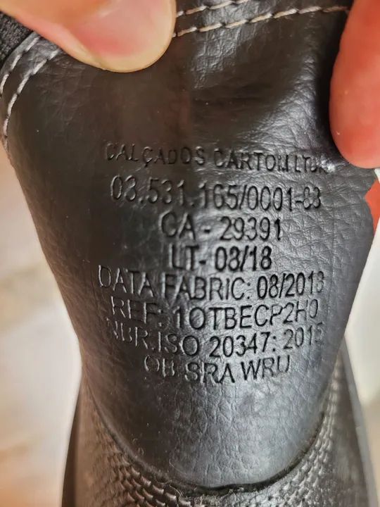 Botas de segurança Cartom
