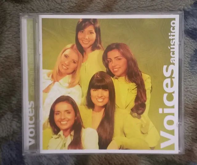 Cd voices acústico ( excelente estado/sem sinal de manuseio)