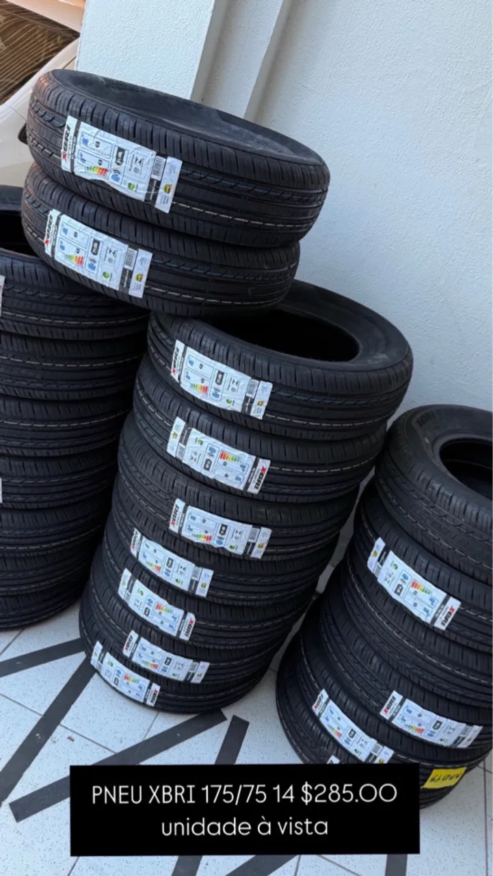 PNEU 175/75 R14 $285.00 à vista